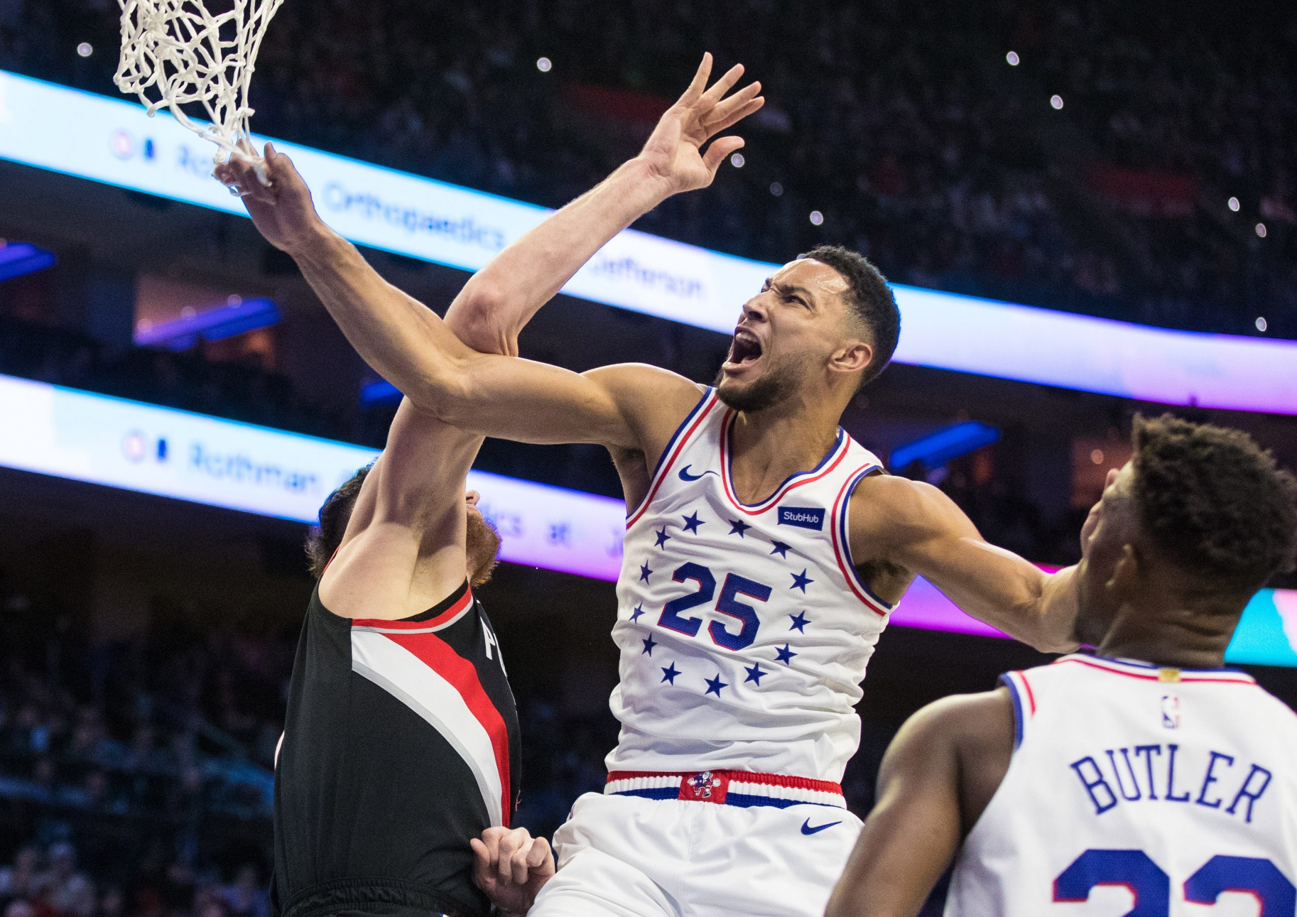 NBA: Portland Trail Blazers at Philadelphia 76ers