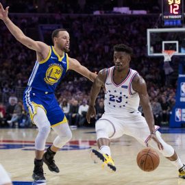 NBA: Golden State Warriors at Philadelphia 76ers