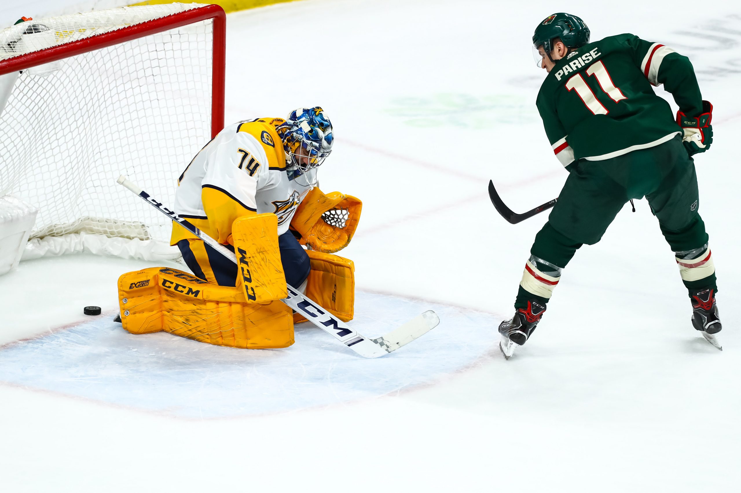 NHL: Nashville Predators at Minnesota Wild