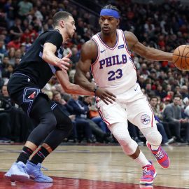 NBA: Philadelphia 76ers at Chicago Bulls