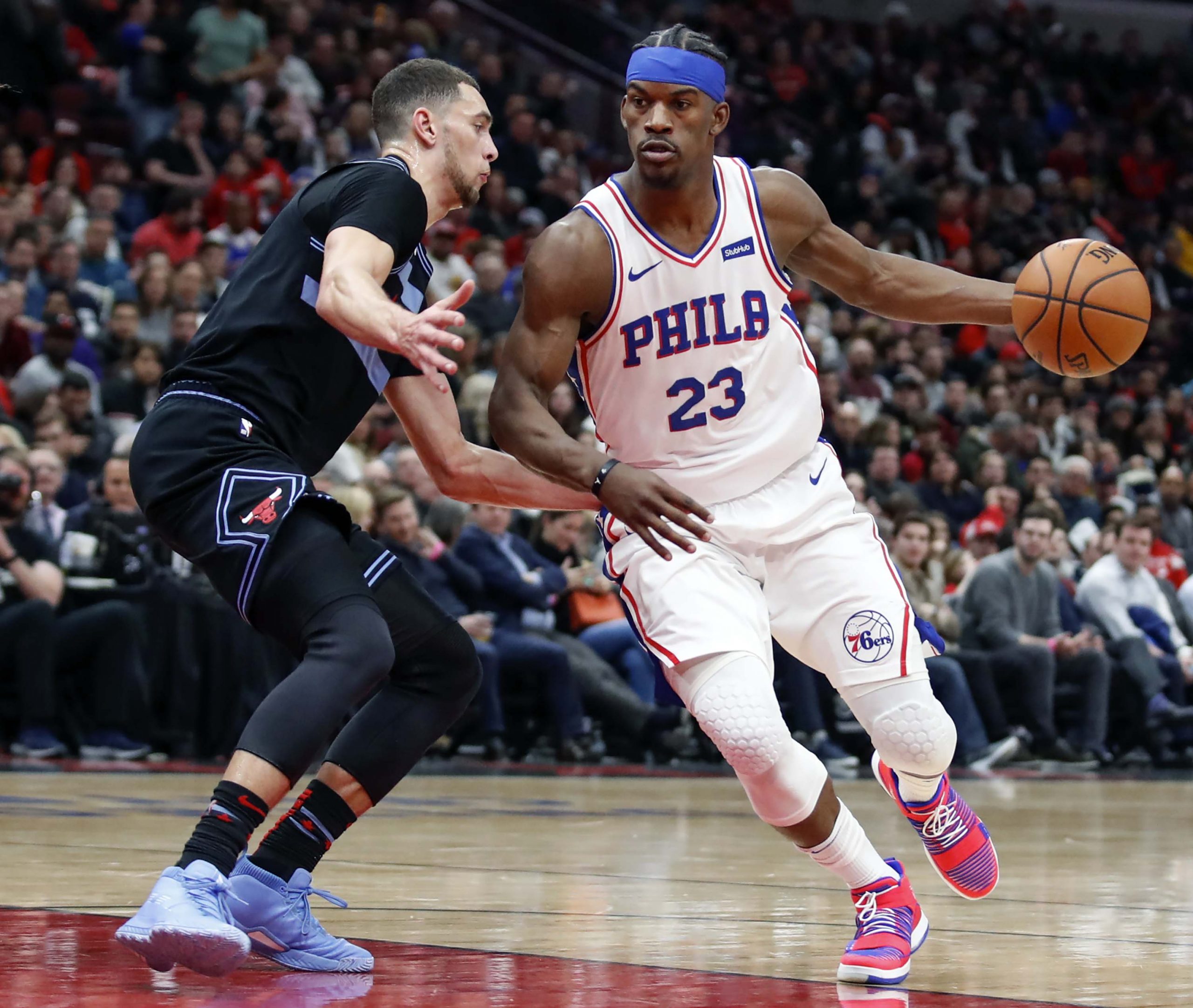 NBA: Philadelphia 76ers at Chicago Bulls