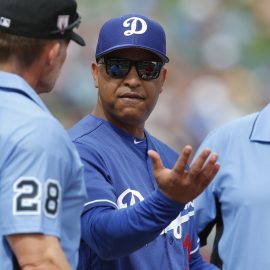 MLB: Spring Training-Los Angeles Dodgers at Los Angeles Angels