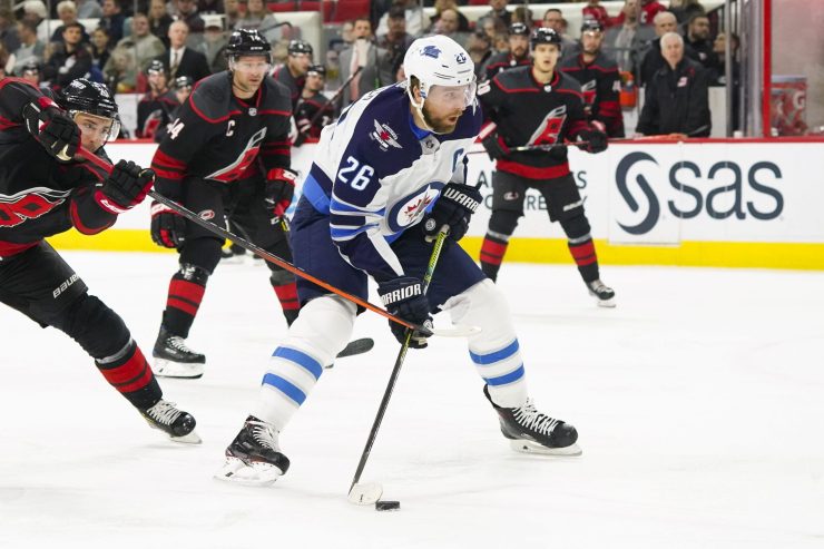 NHL: Winnipeg Jets at Carolina Hurricanes