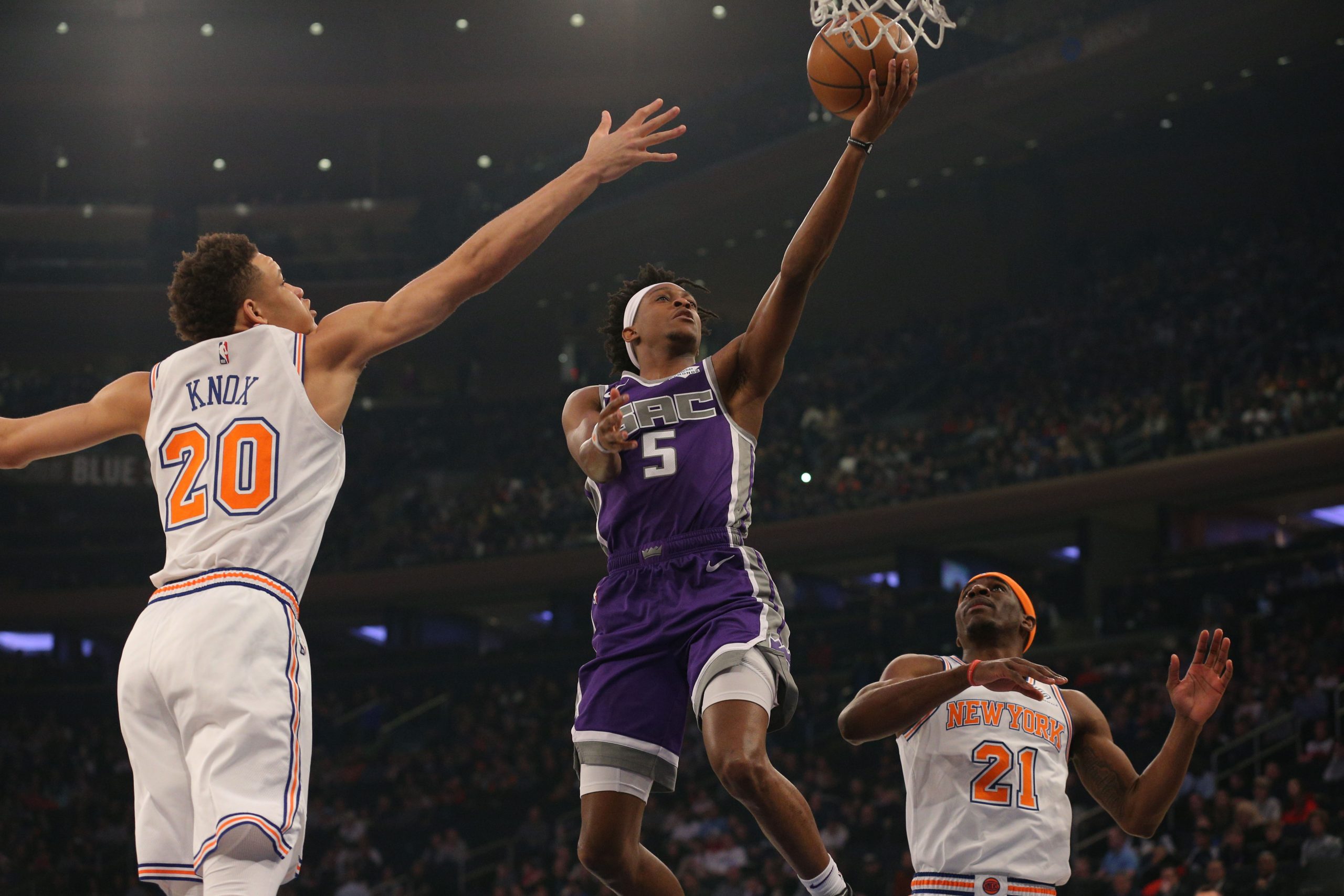 NBA: Sacramento Kings at New York Knicks