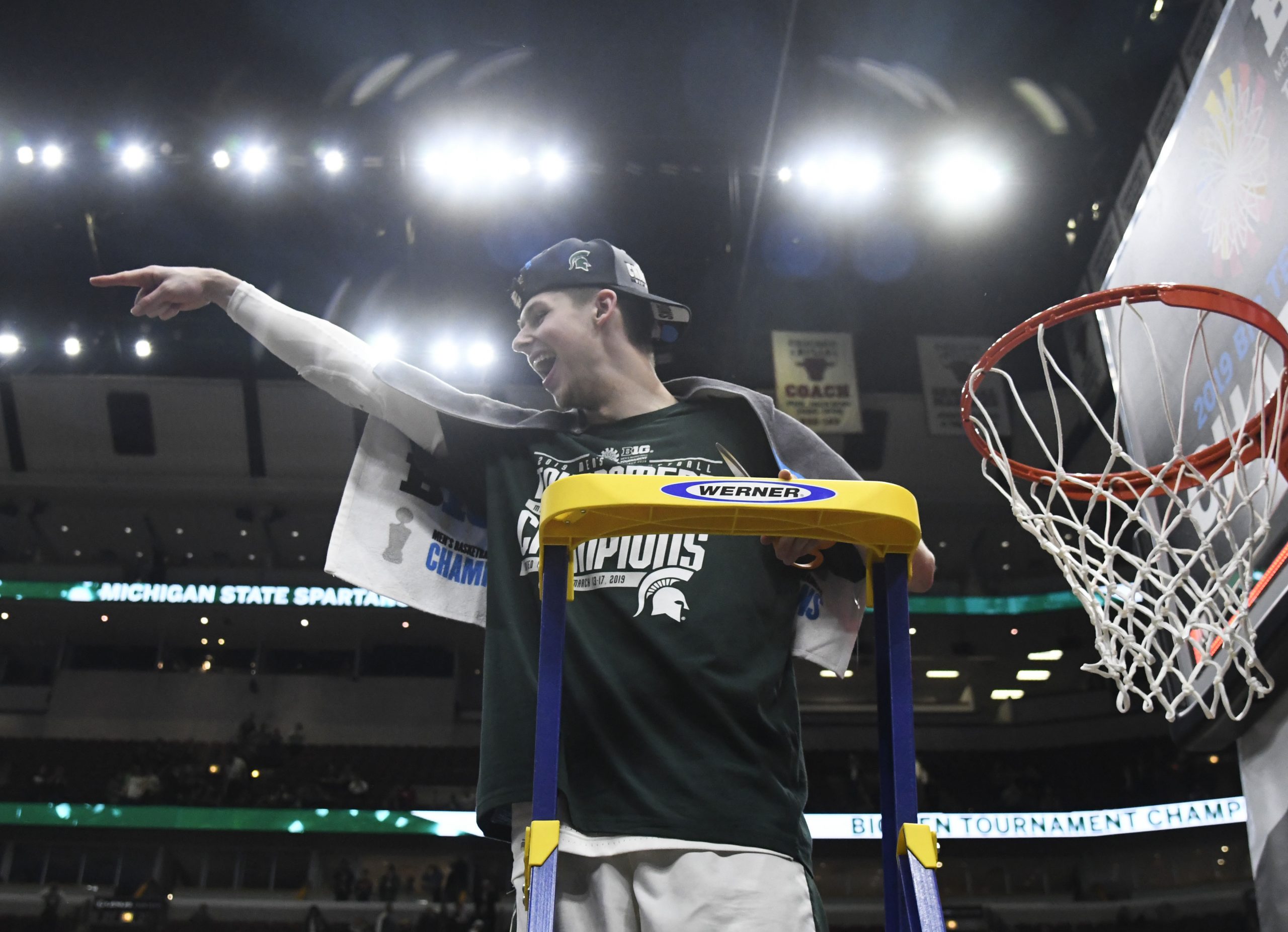 NCAA Basketball: Big Ten Conference Tournament-Michigan vs Michigan State