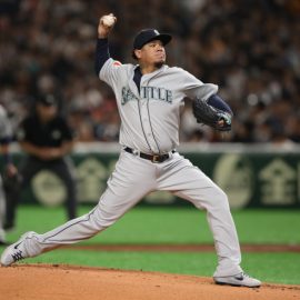 MLB: Spring Training-Seattle Mariners at Yomiuri Giants