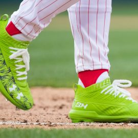 Bryce Harper Phillie Phanatic shoes