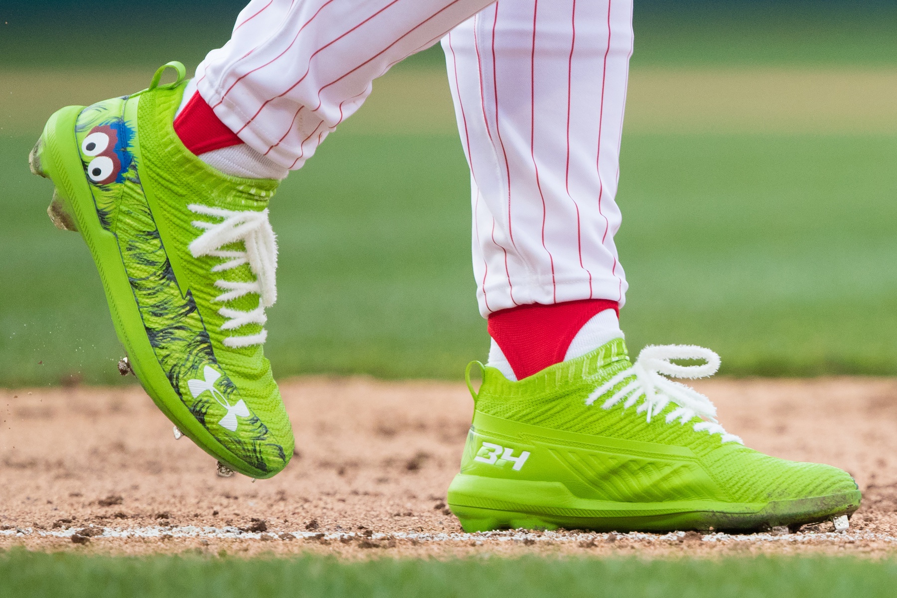Bryce Harper Phillie Phanatic shoes