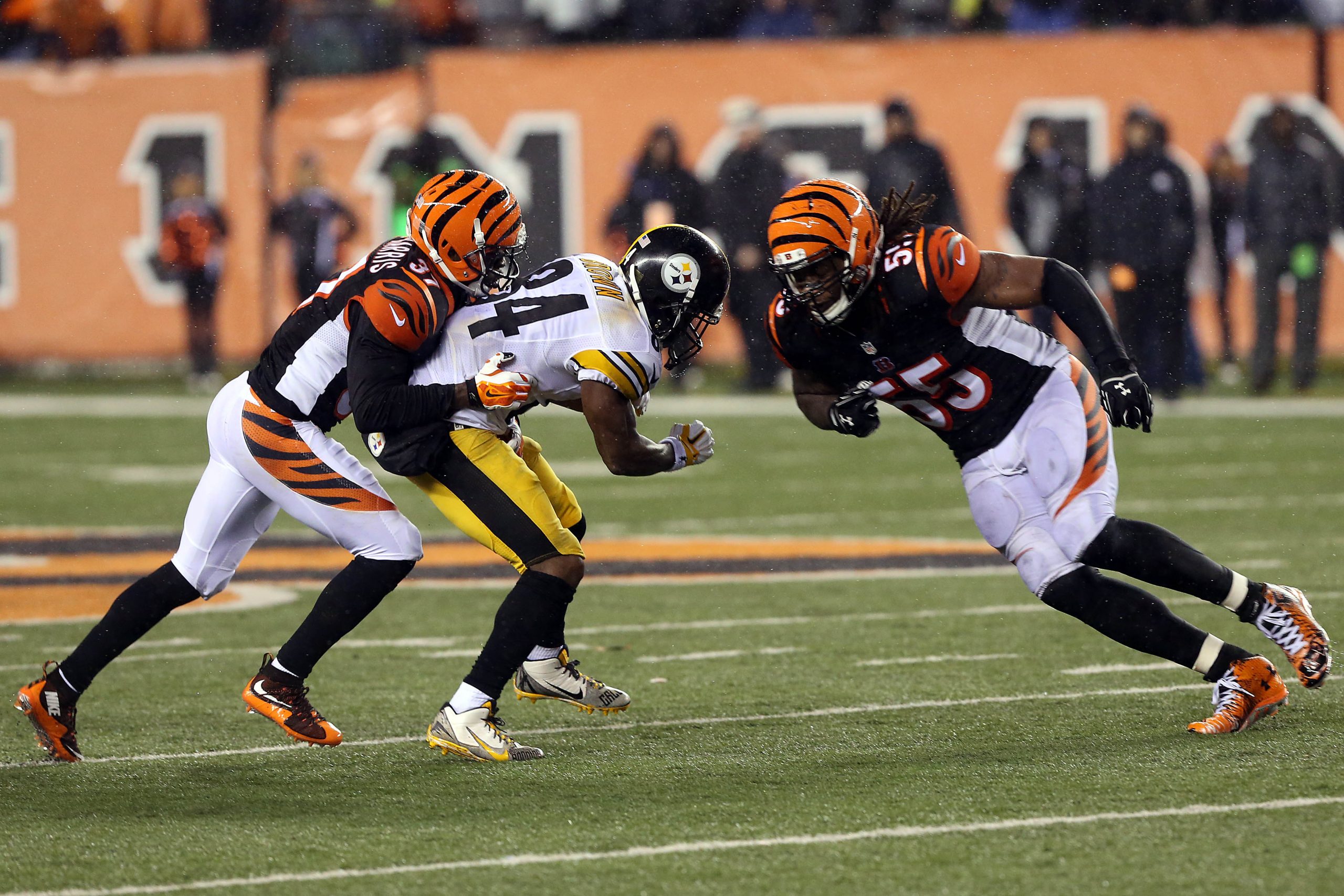 NFL: AFC Wild Card-Pittsburgh Steelers at Cincinnati Bengals