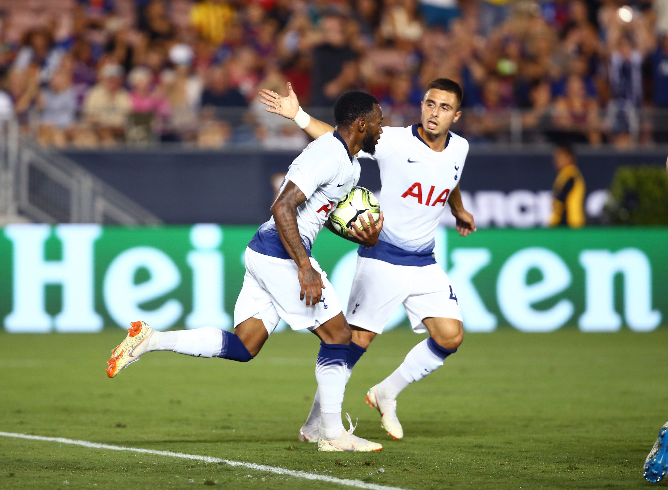 Soccer: International Champions Cup-FC Barcelona at Tottenham Hotspur