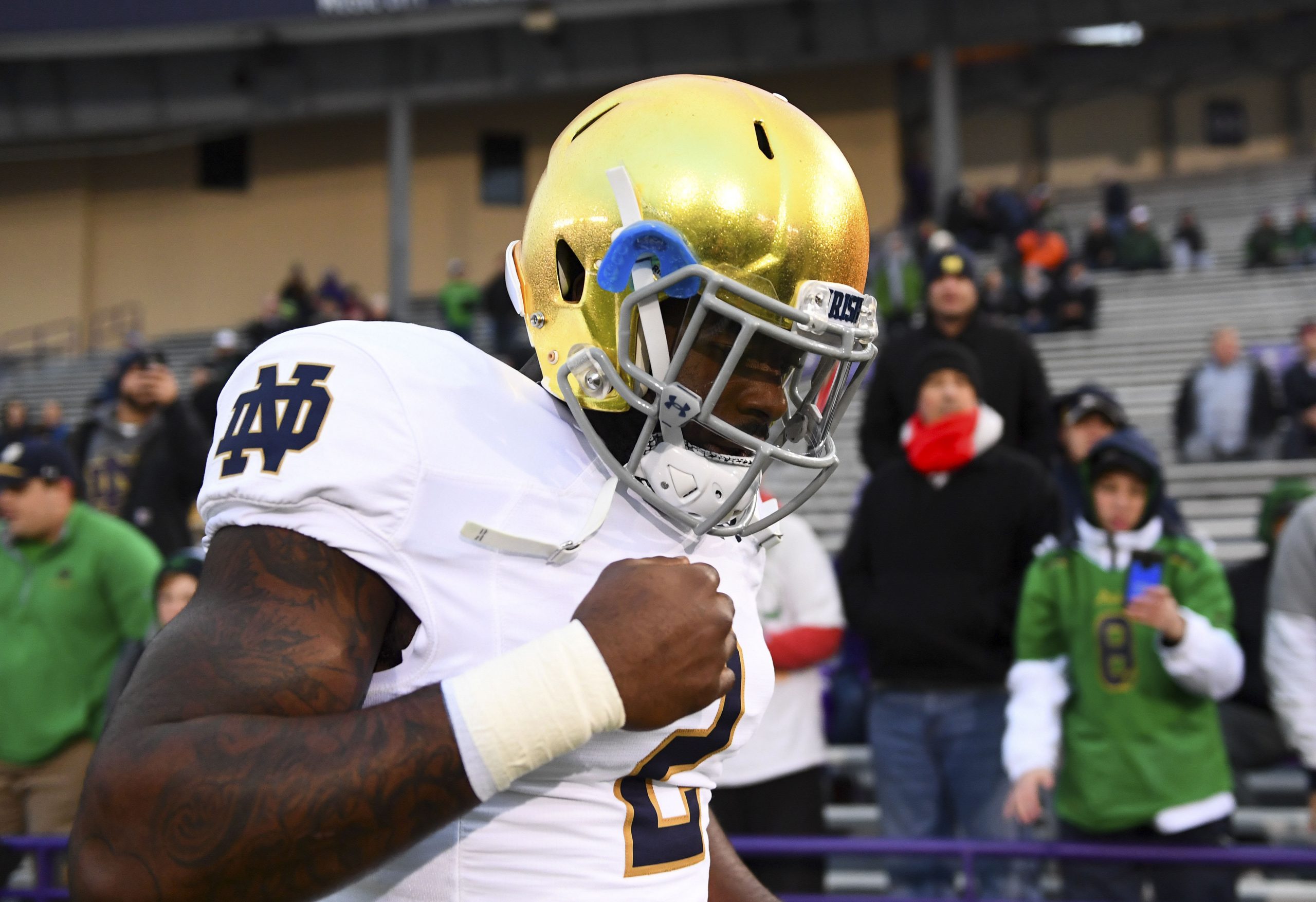 NCAA Football: Notre Dame at Northwestern