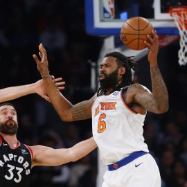 NBA: Toronto Raptors at New York Knicks
