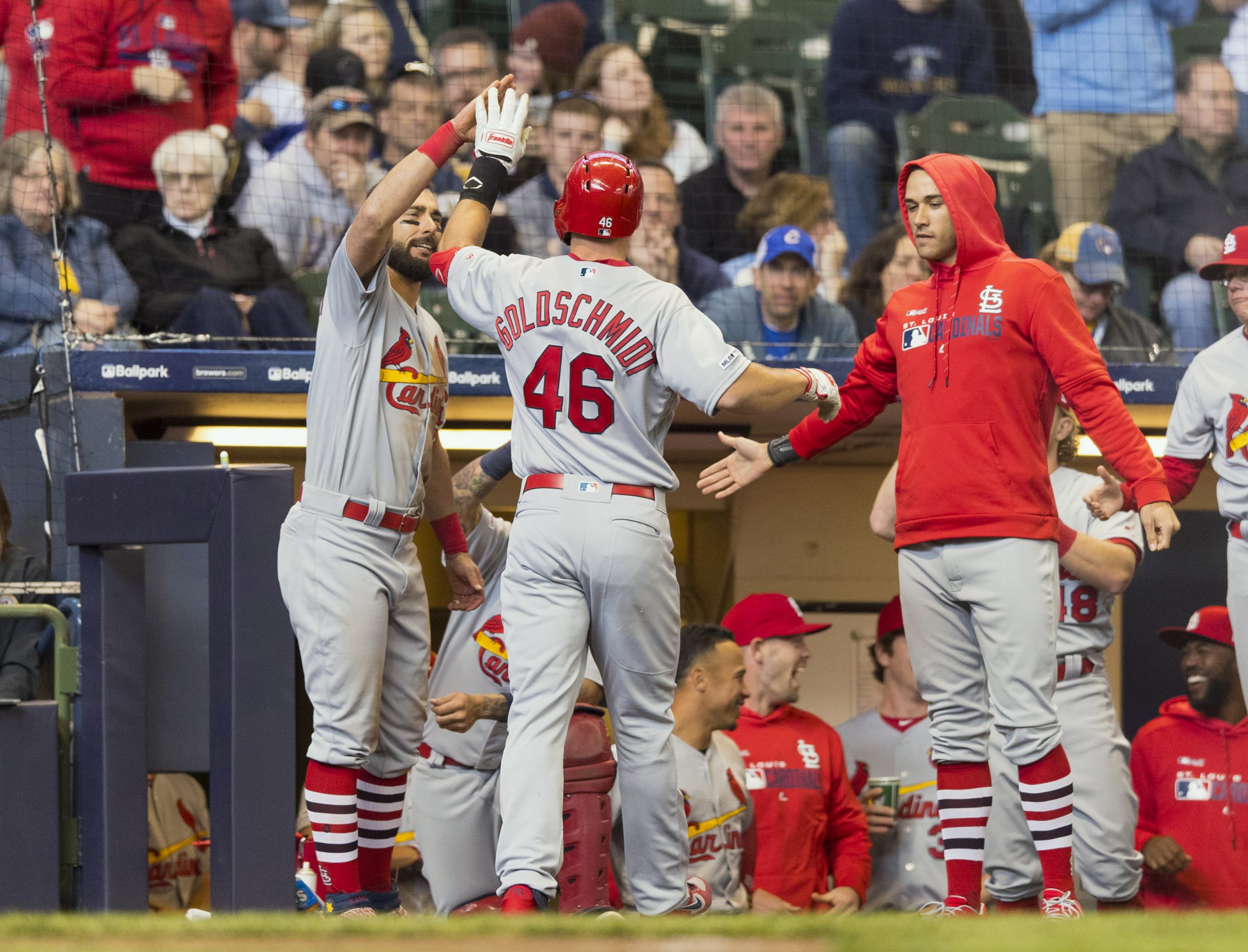 MLB: St. Louis Cardinals at Milwaukee Brewers