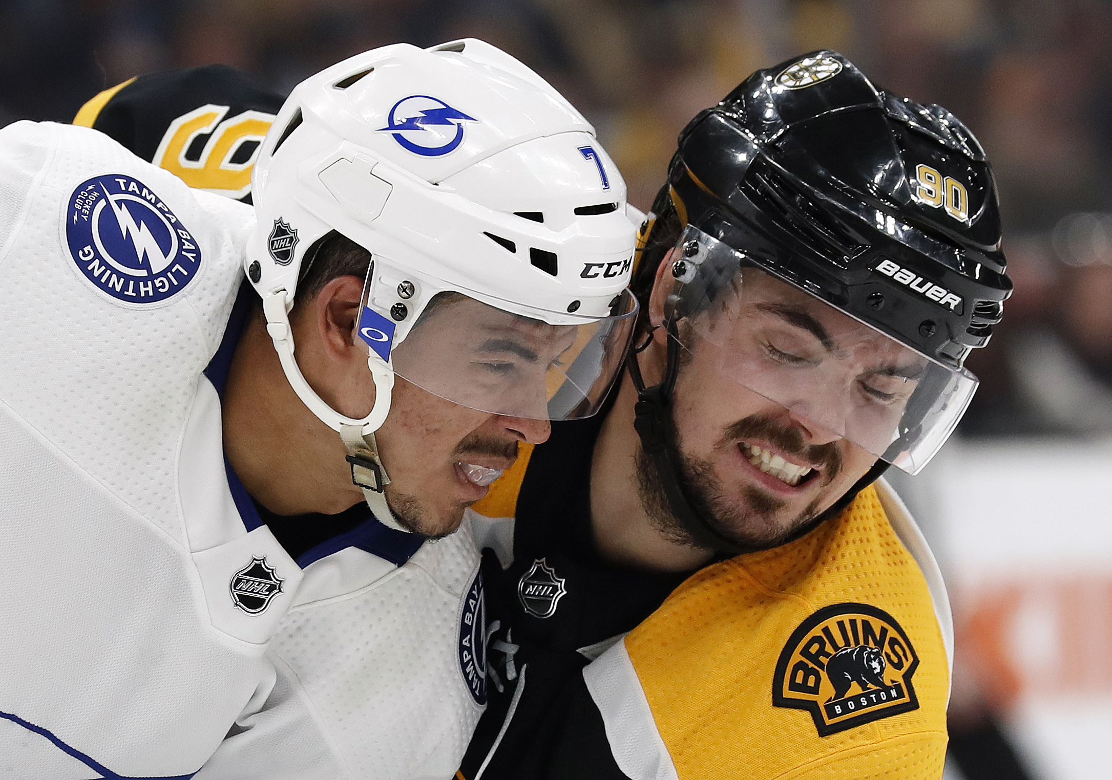 NHL: Tampa Bay Lightning at Boston Bruins