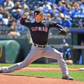 MLB: Cleveland Indians at Kansas City Royals