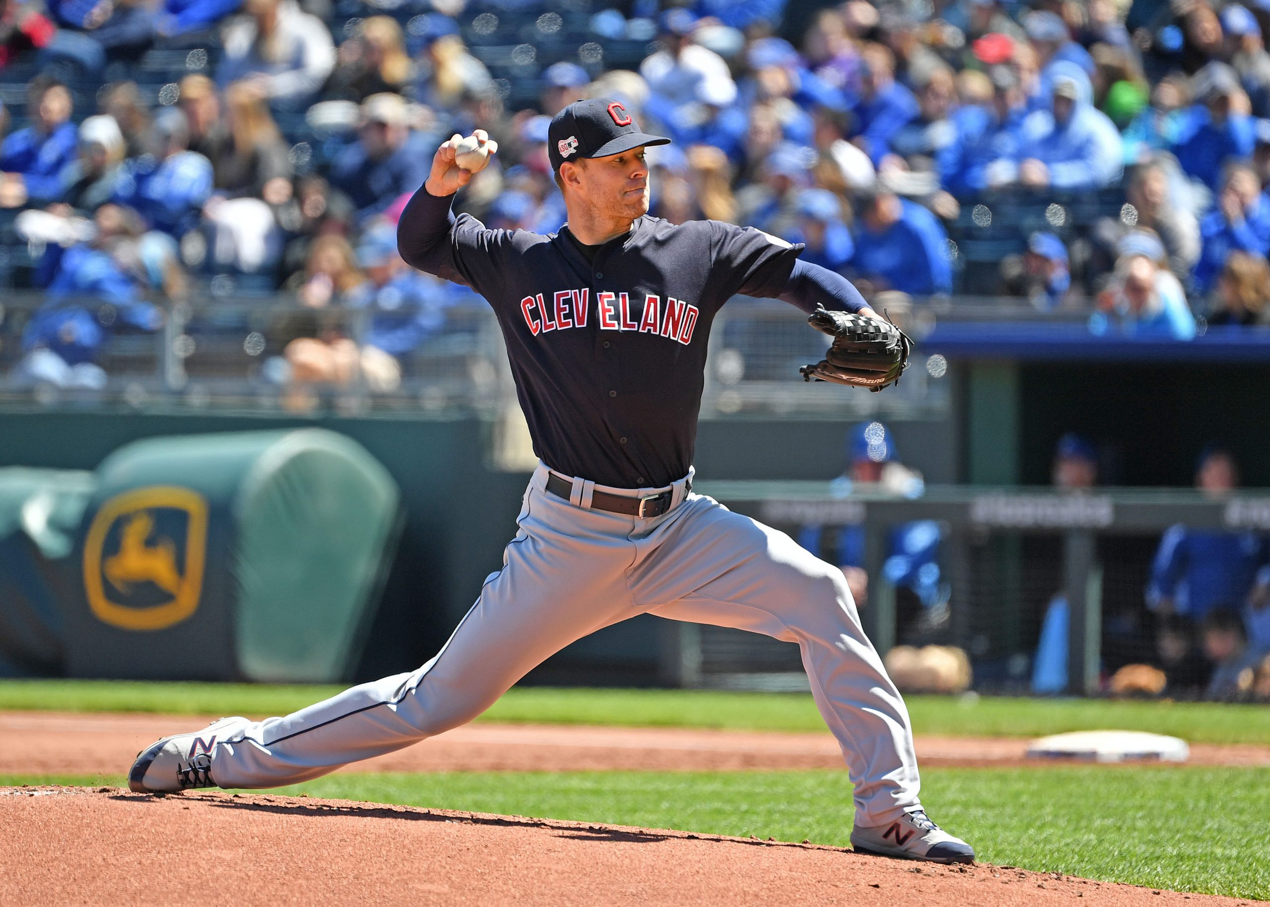 MLB: Cleveland Indians at Kansas City Royals