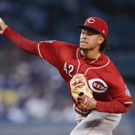 MLB: Cincinnati Reds at Los Angeles Dodgers