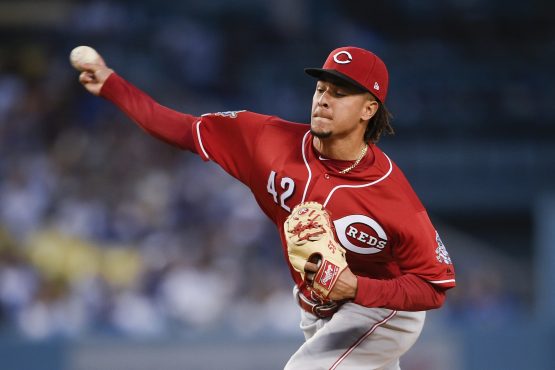 MLB: Cincinnati Reds at Los Angeles Dodgers