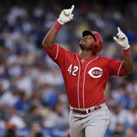MLB: Cincinnati Reds at Los Angeles Dodgers