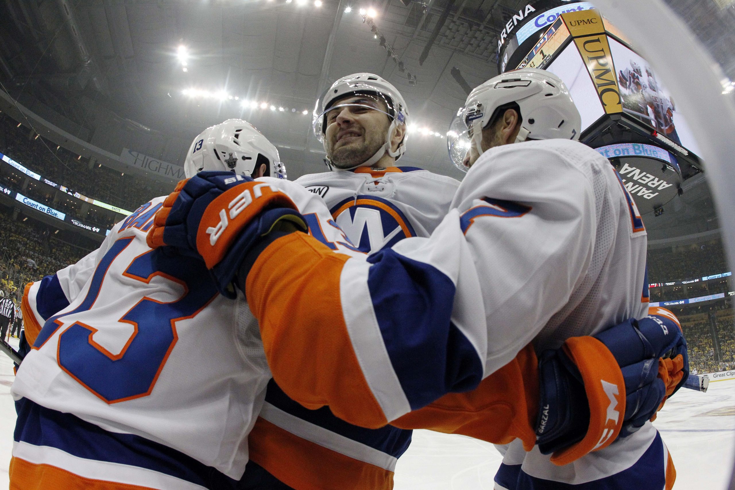 NHL: Stanley Cup Playoffs-New York Islanders at Pittsburgh Penguins