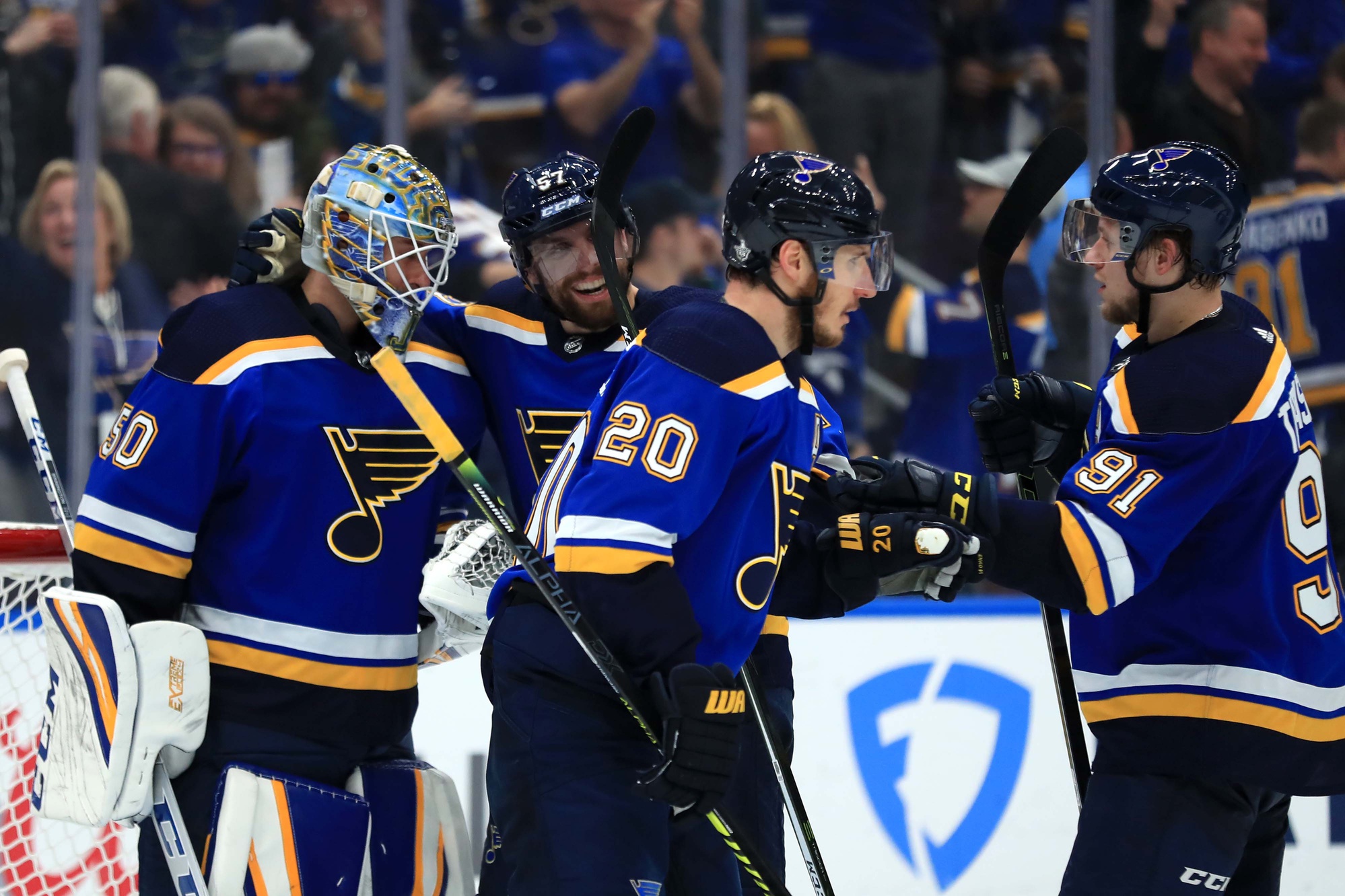 Blues wins