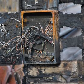 fuse box fire