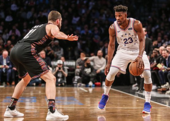 NBA: Playoffs-Philadelphia 76ers at Brooklyn Nets