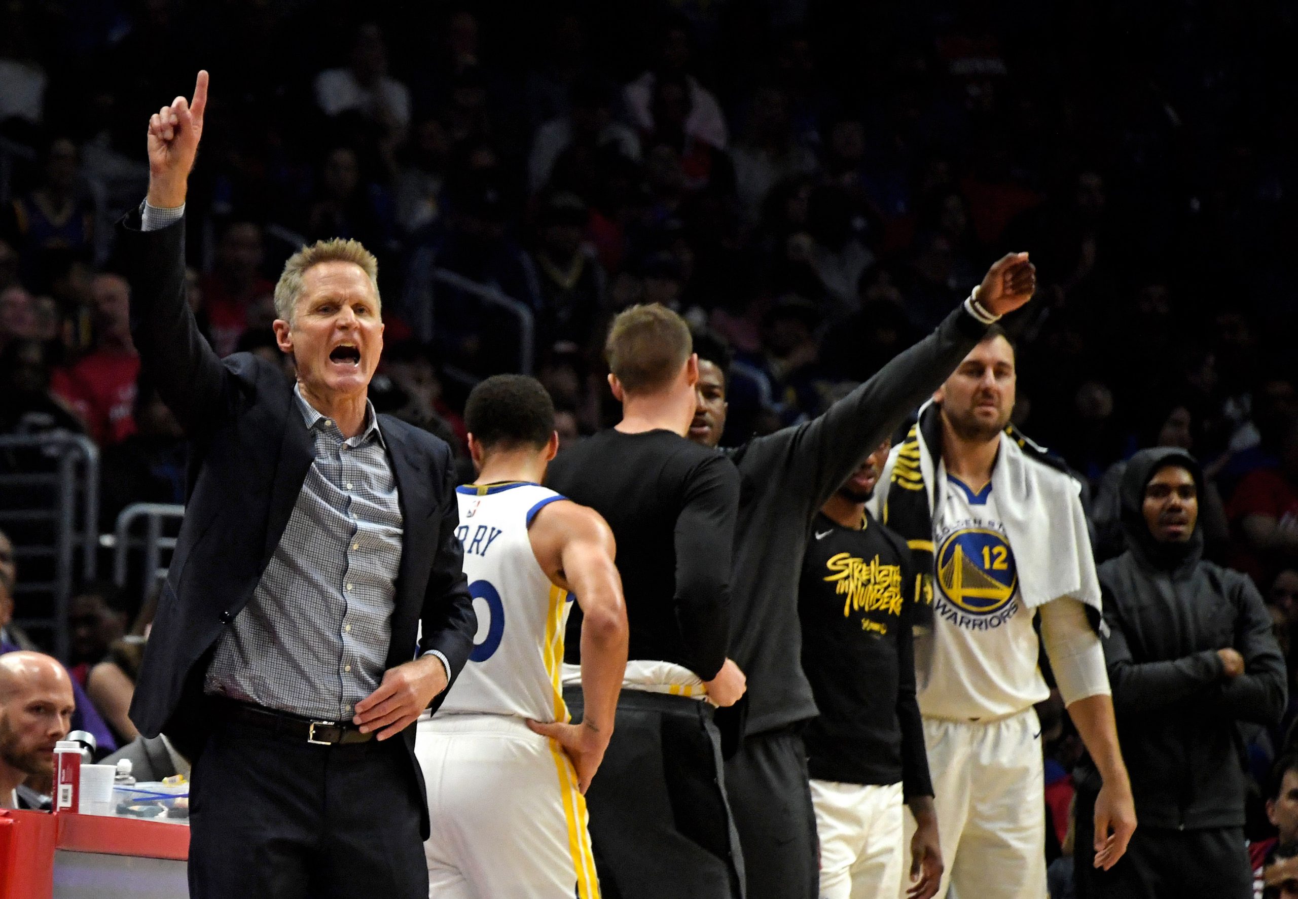 NBA: Playoffs-Golden State Warriors at Los Angeles Clippers
