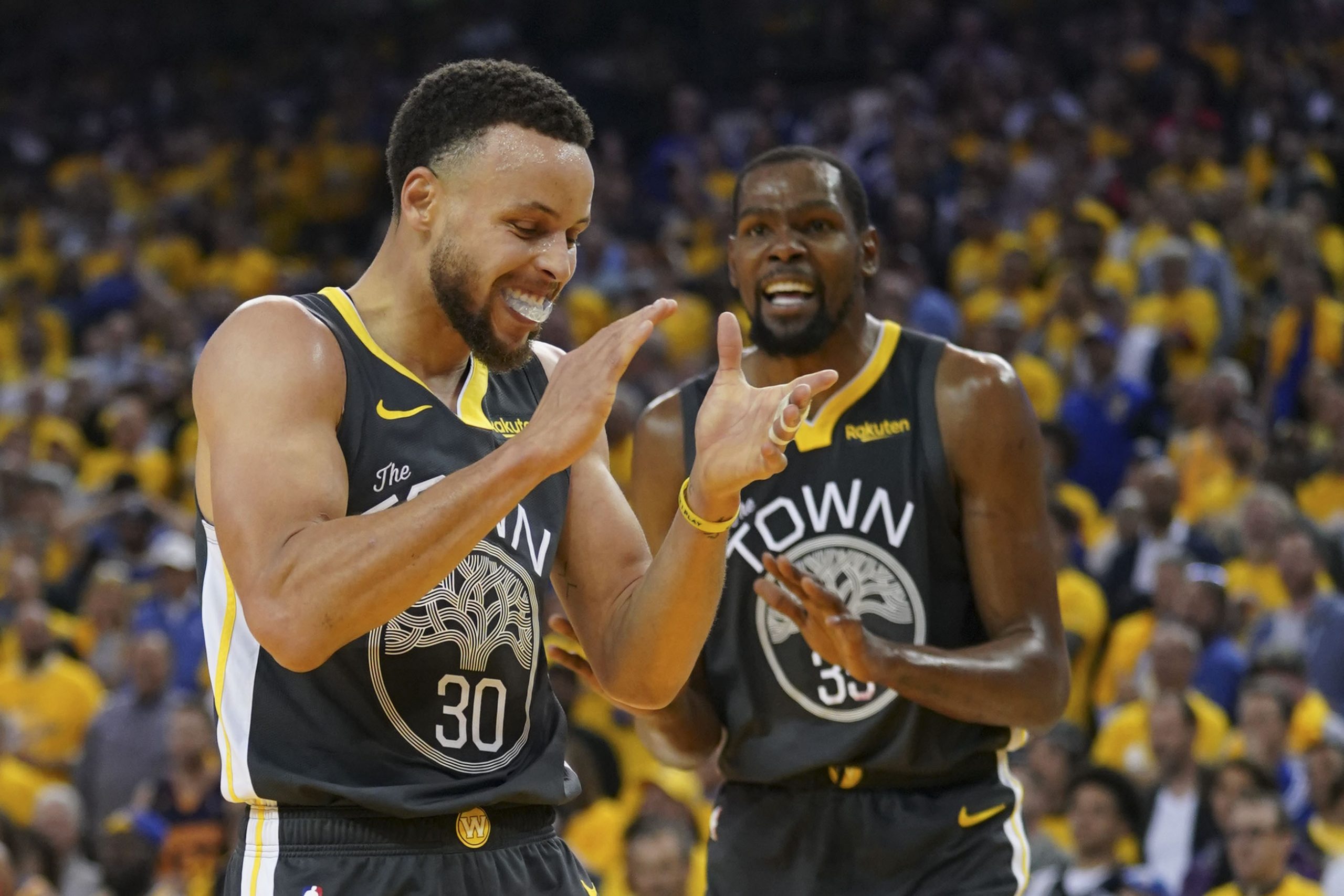 NBA: Playoffs-Houston Rockets at Golden State Warriors