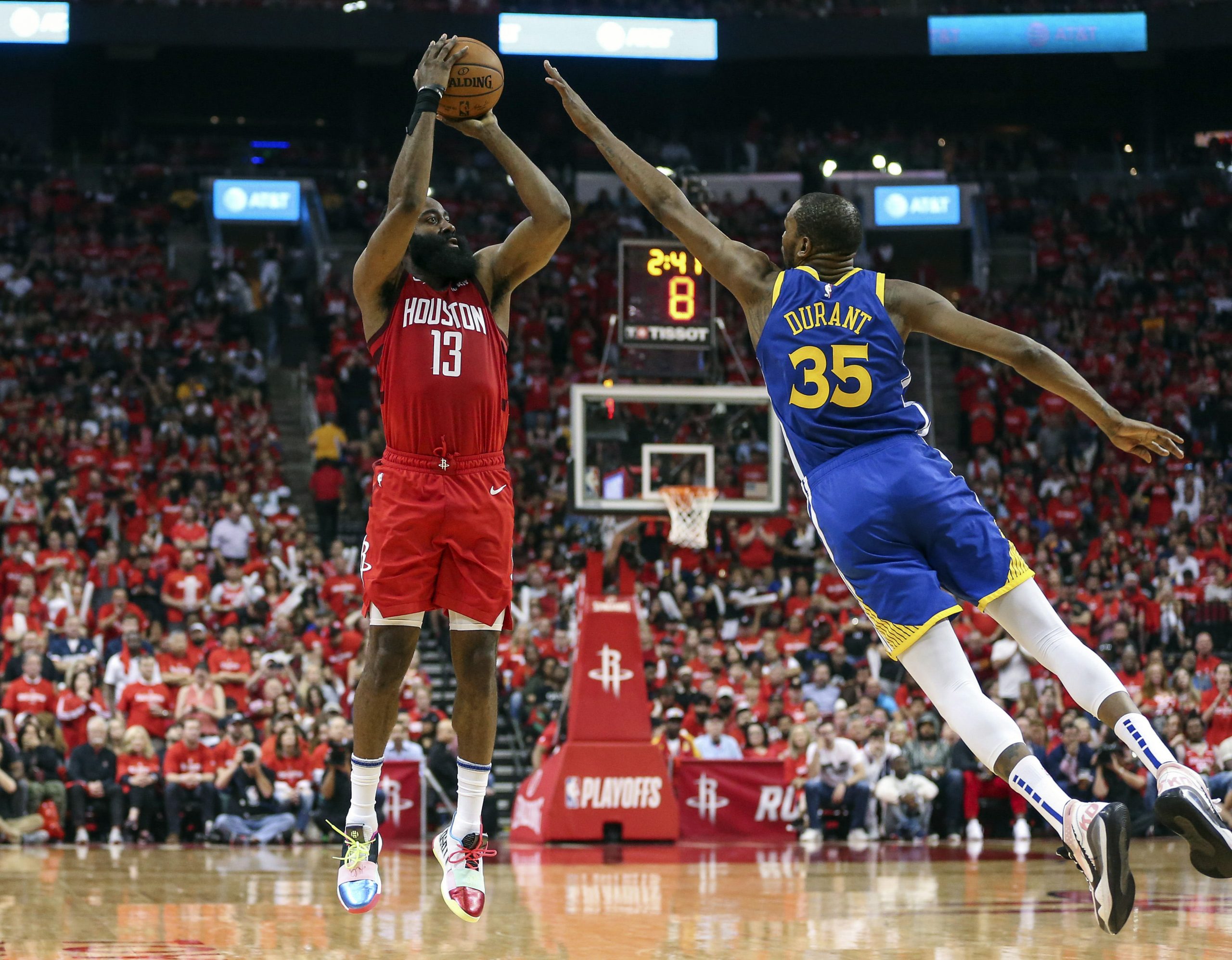 NBA: Playoffs-Golden State Warriors at Houston Rockets