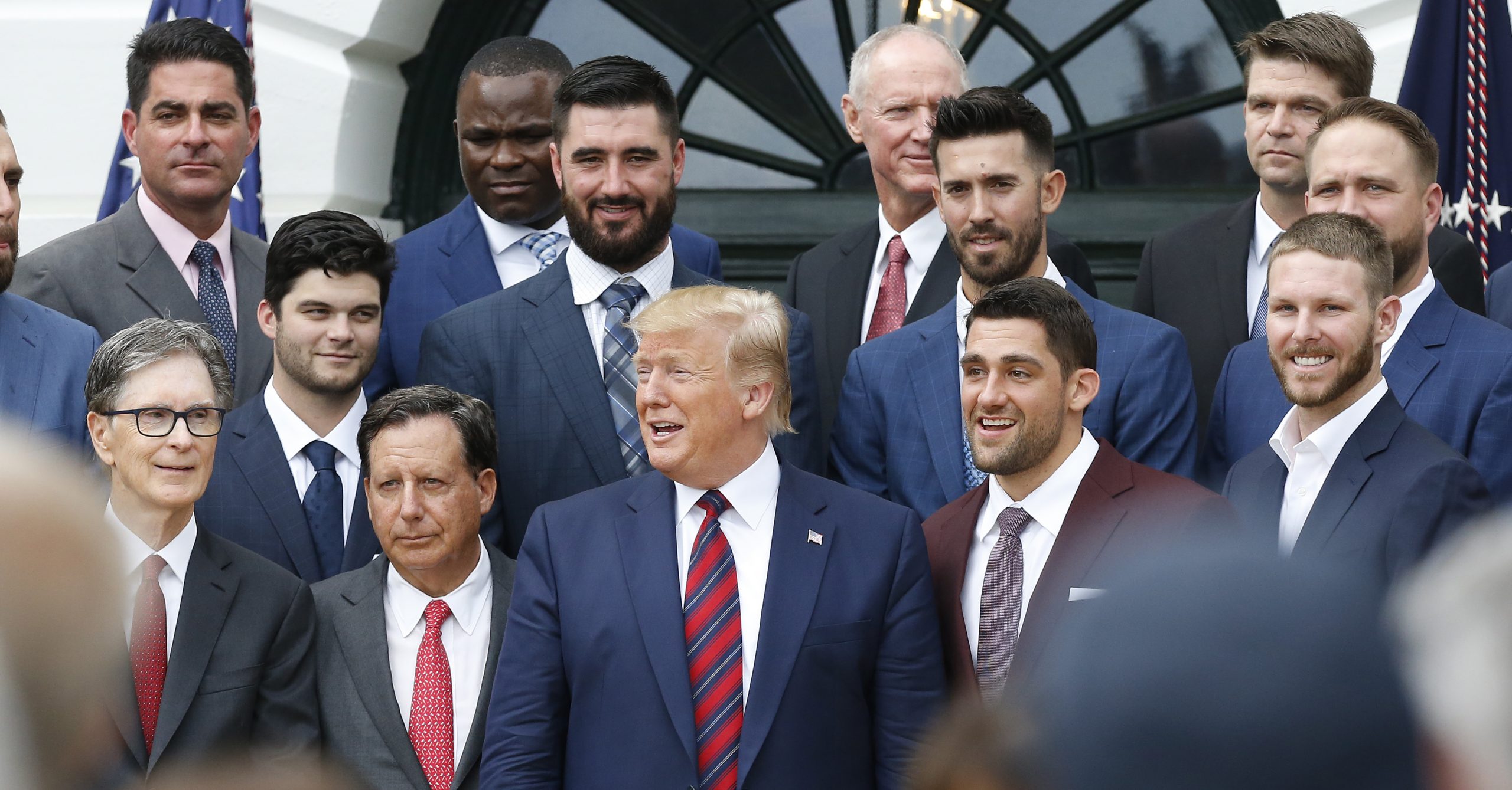 MLB: World Series Champions Boston Red Sox-White House Visit