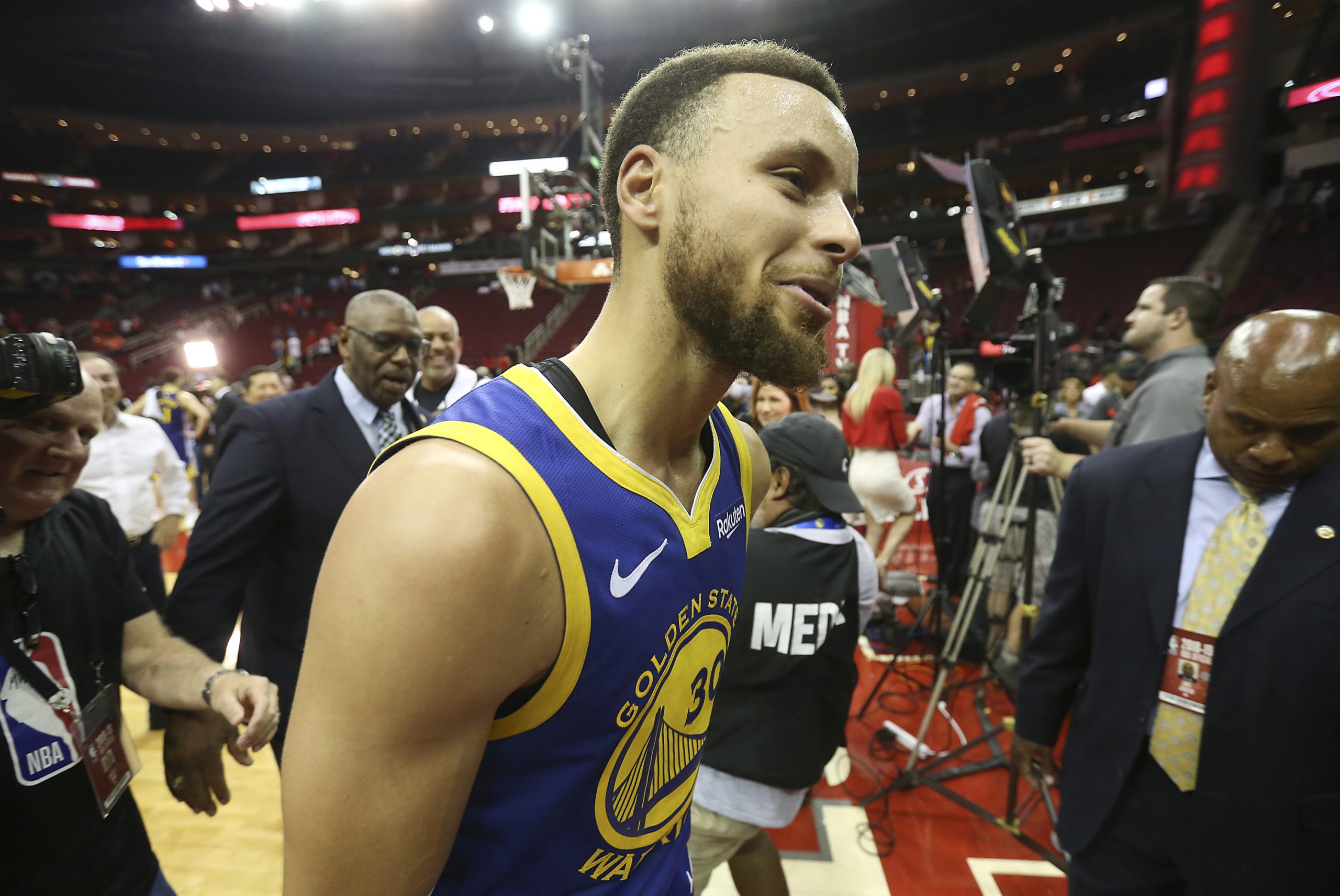 NBA: Playoffs-Golden State Warriors at Houston Rockets
