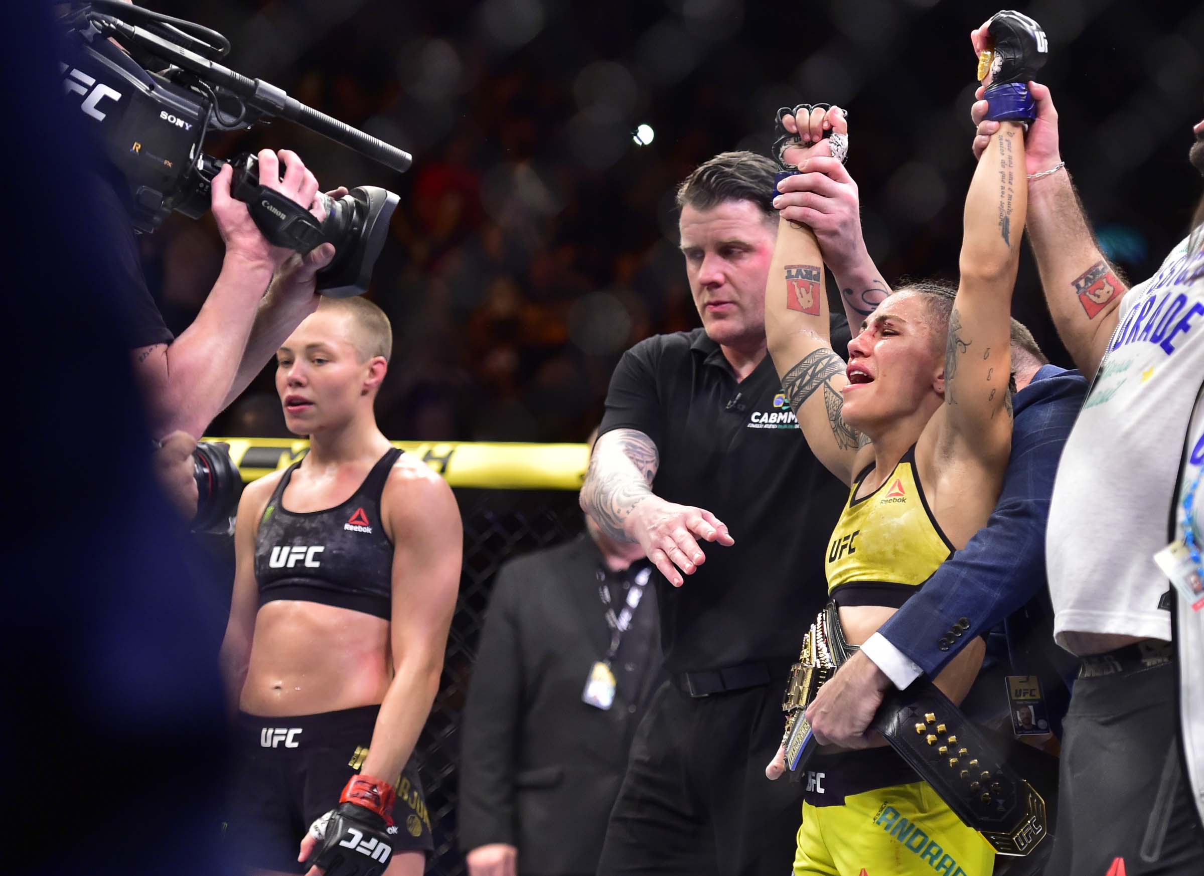 MMA: UFC 237- Namajunas vs Andrade