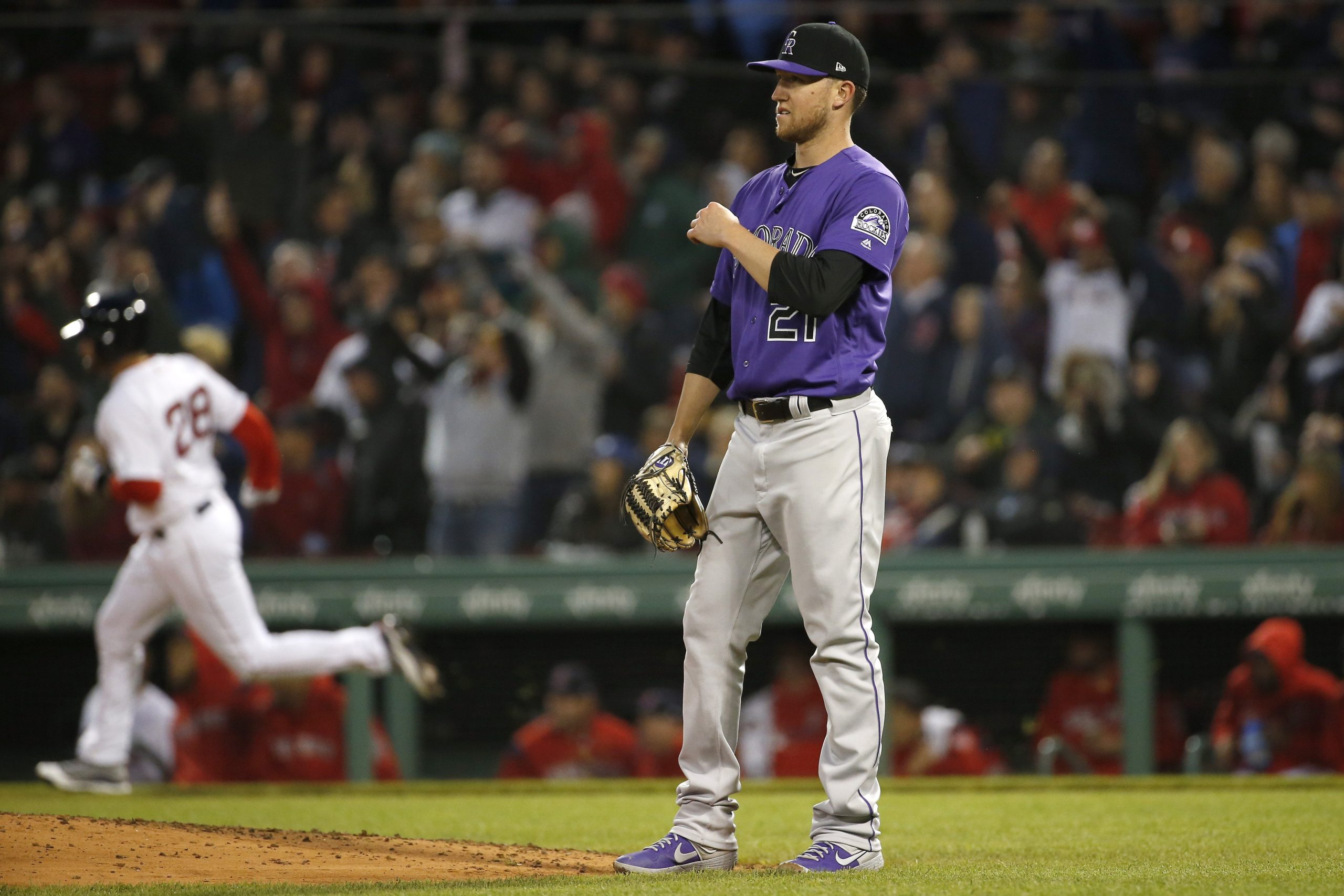 MLB: Colorado Rockies at Boston Red Sox
