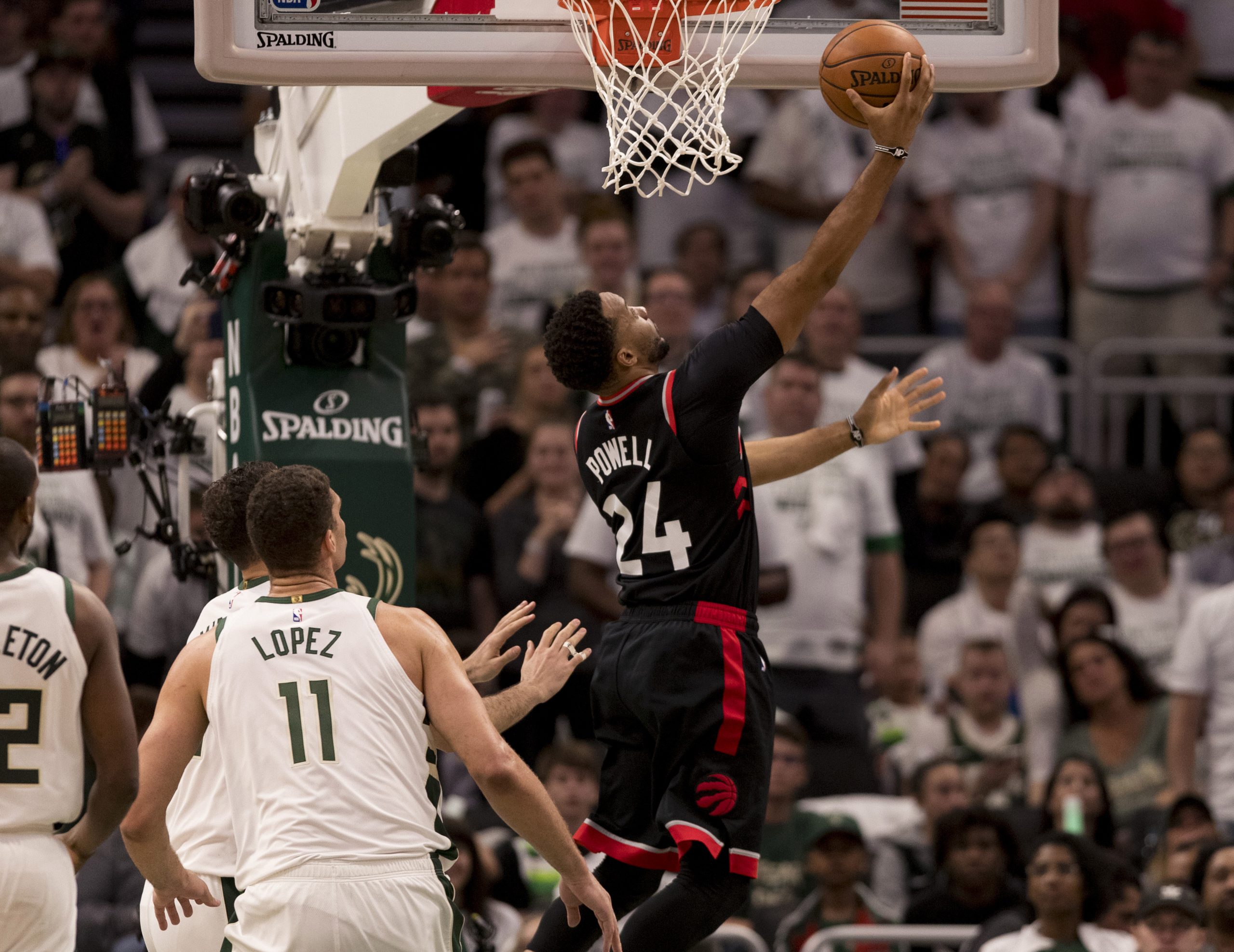 NBA: Playoffs-Toronto Raptors at Milwaukee Bucks