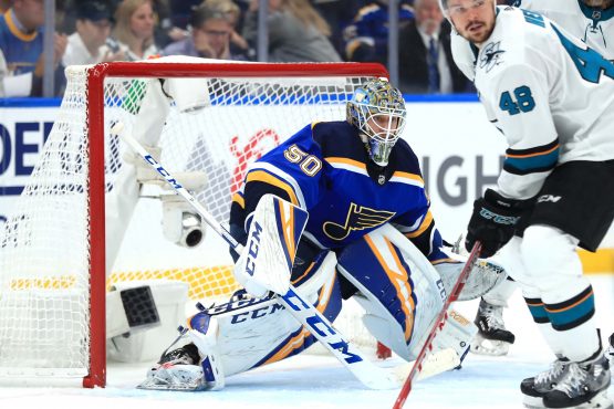 NHL: Stanley Cup Playoffs-San Jose Sharks at St. Louis Blues