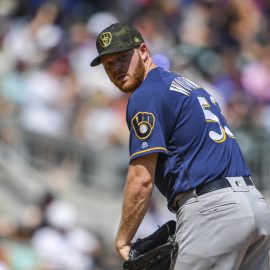 MLB: Milwaukee Brewers at Atlanta Braves