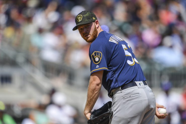 MLB: Milwaukee Brewers at Atlanta Braves
