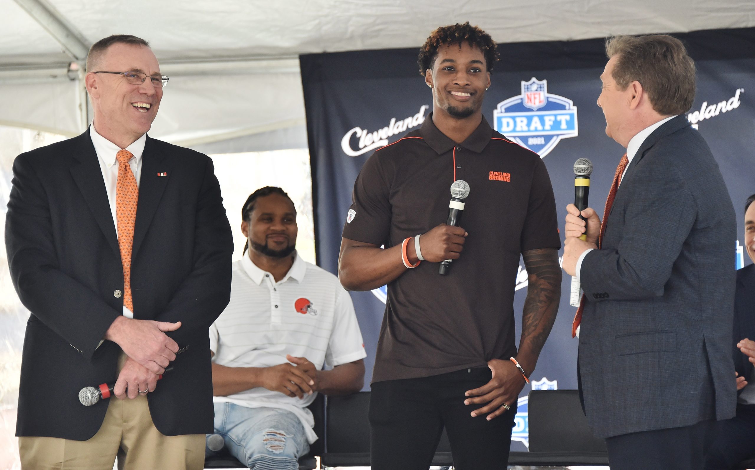 NFL: Cleveland Browns-2021 NFL Draft Press Conference