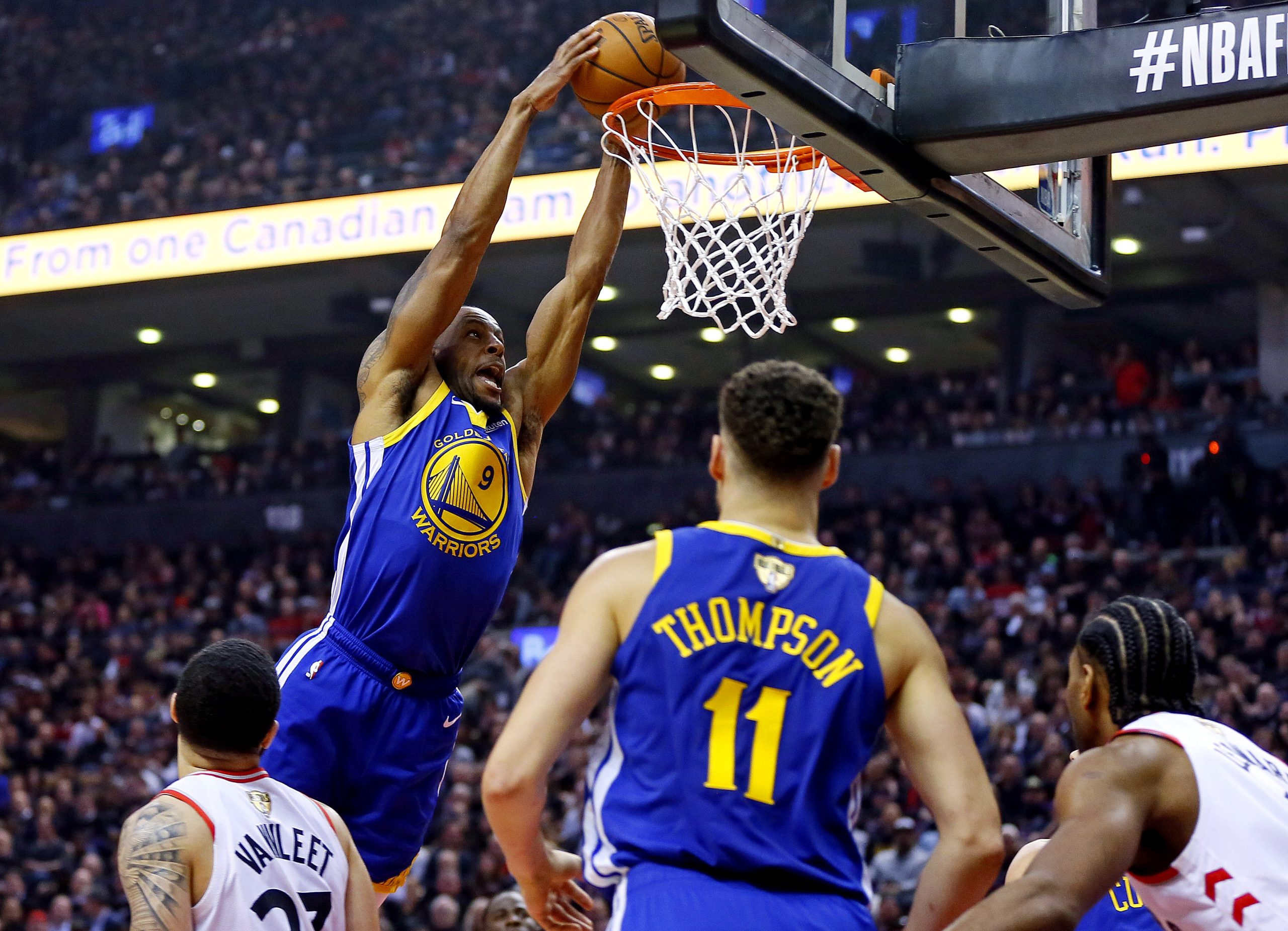 NBA: Finals-Golden State Warriors at Toronto Raptors