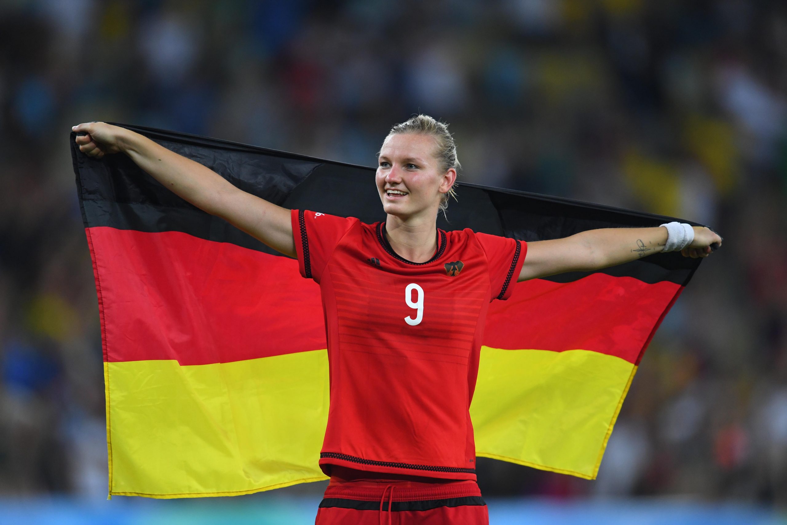 Olympics: Football-Women's Team-Final -SWE vs GER