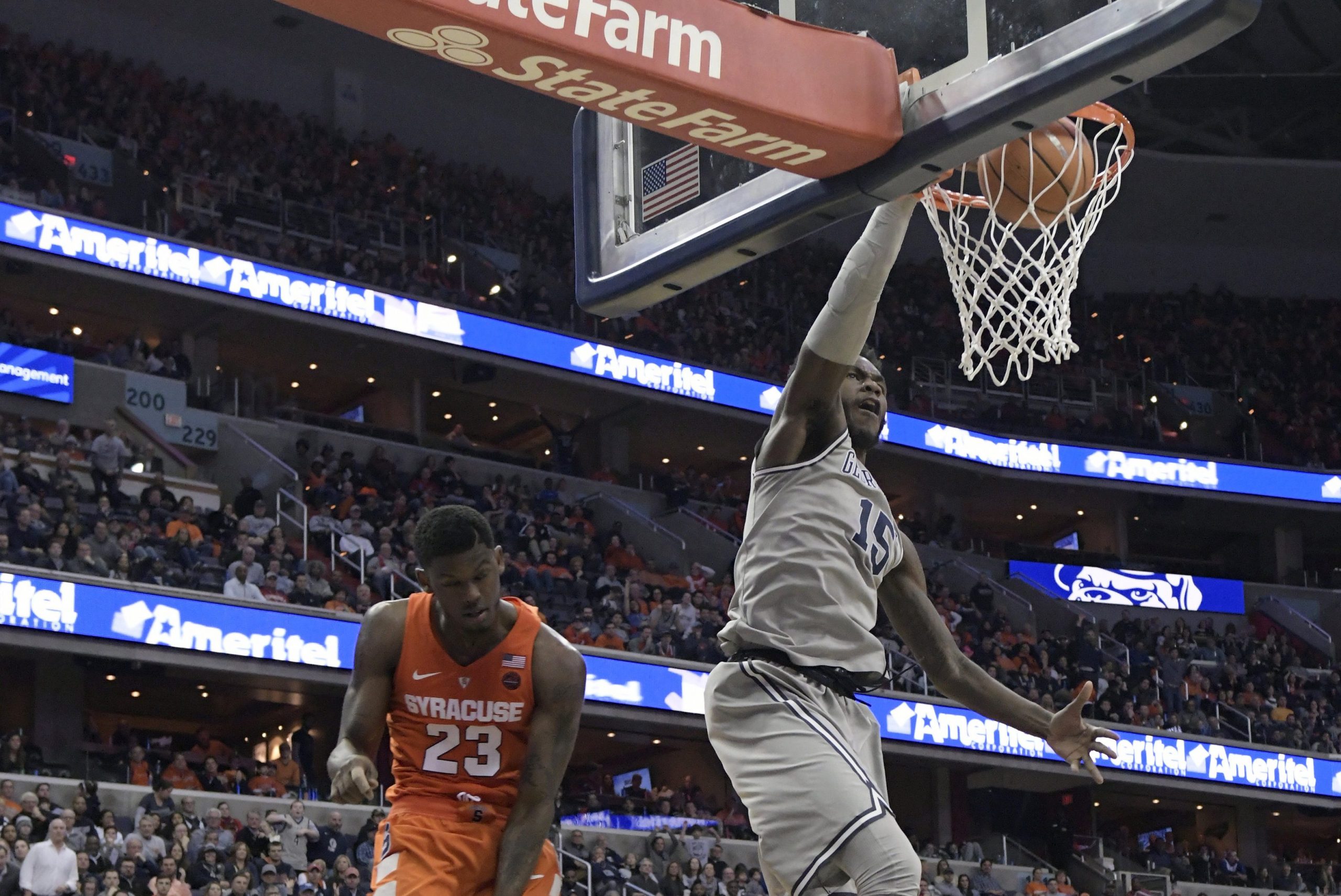 NCAA Basketball: Syracuse at Georgetown