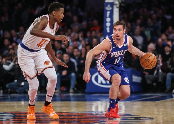 NBA: Philadelphia 76ers at New York Knicks