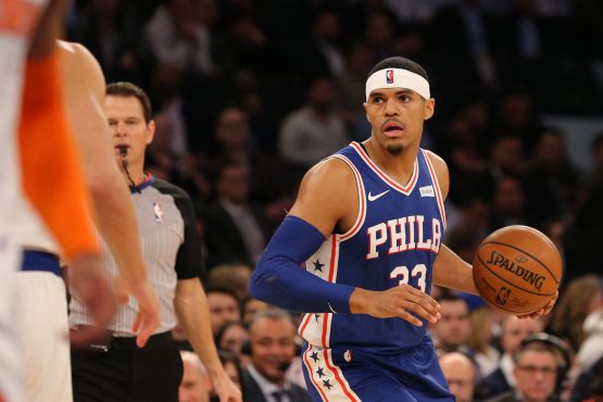 NBA: Philadelphia 76ers at New York Knicks