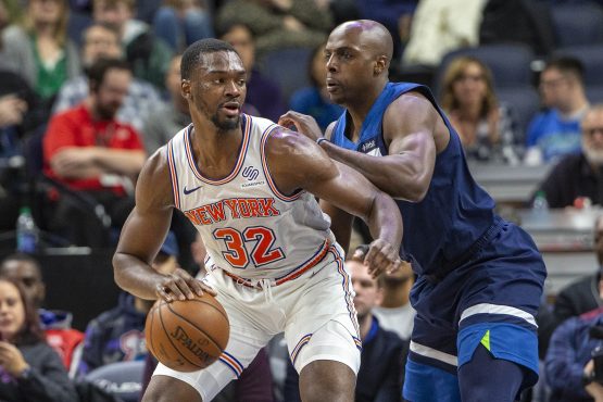 NBA: New York Knicks at Minnesota Timberwolves