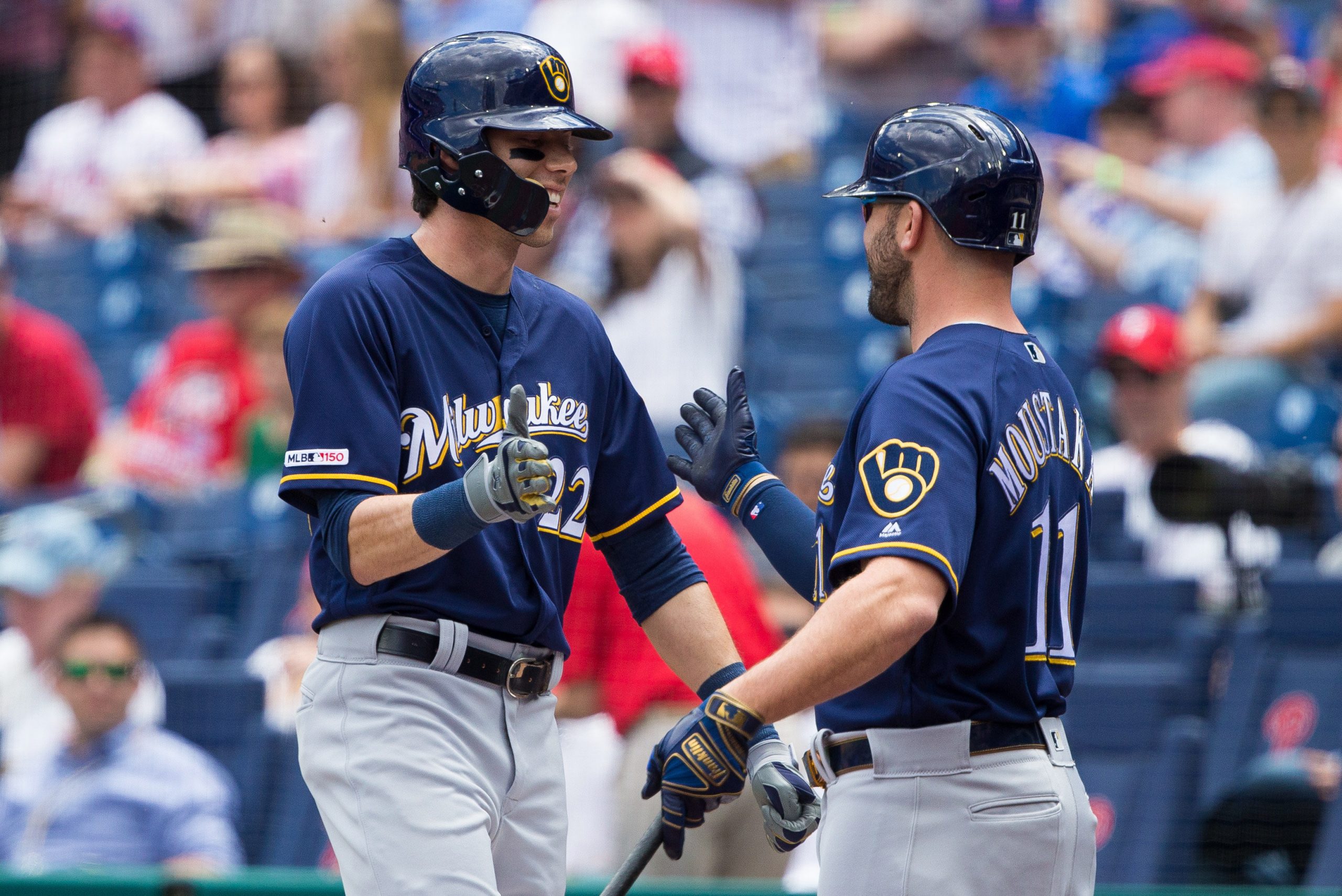 MLB: Milwaukee Brewers at Philadelphia Phillies