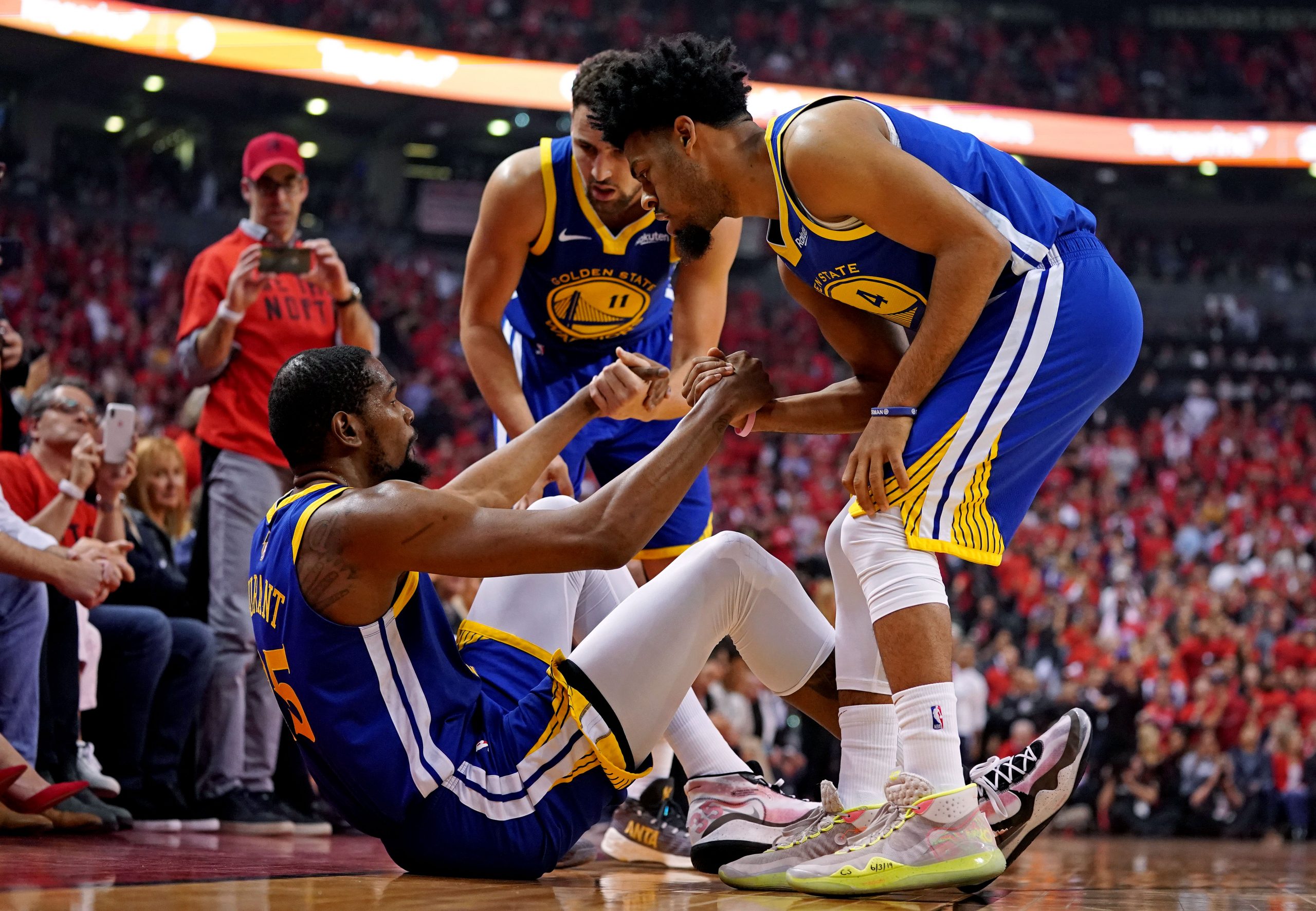 NBA: Finals-Golden State Warriors at Toronto Raptors