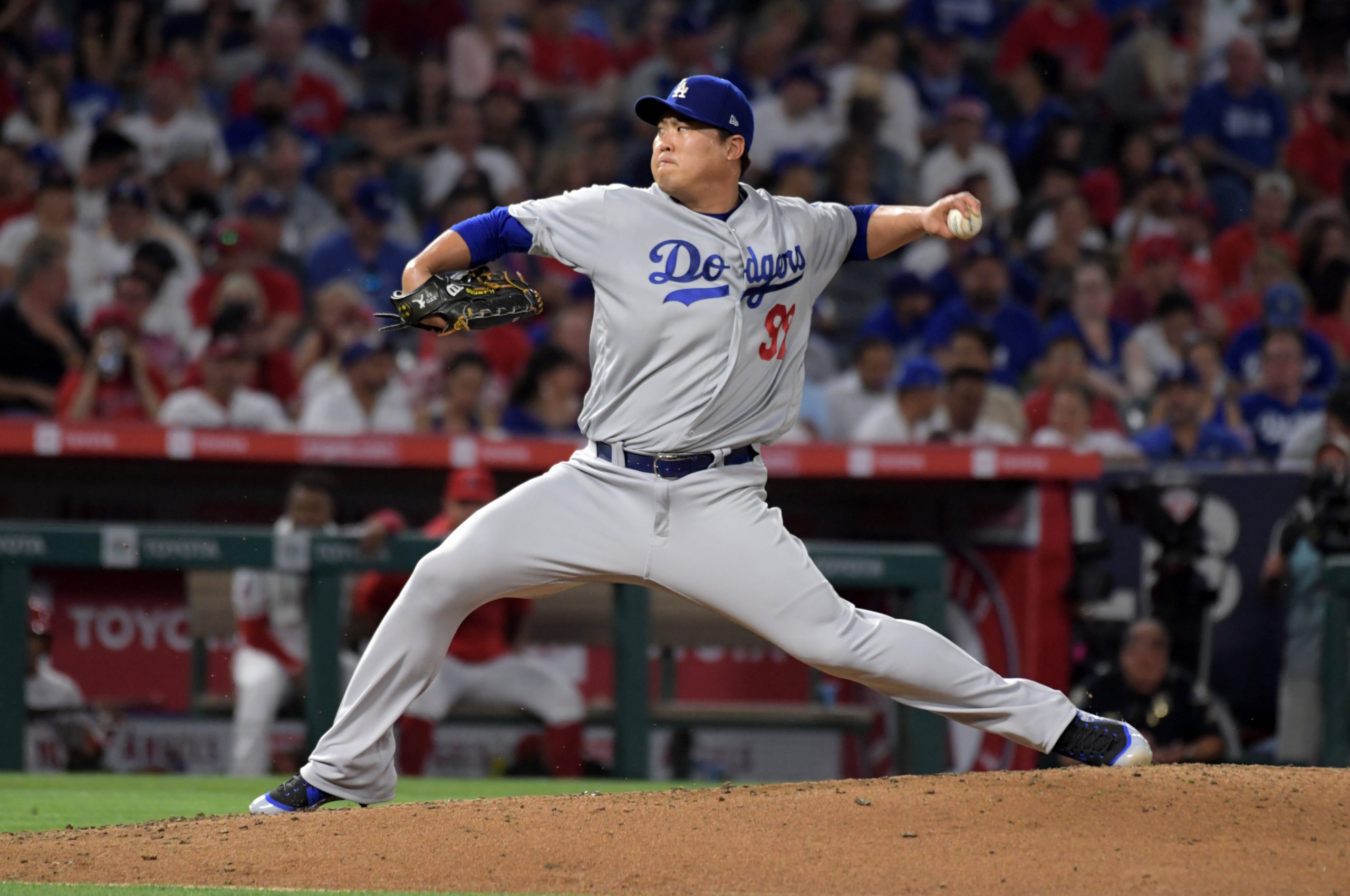 MLB: Los Angeles Dodgers at Los Angeles Angels