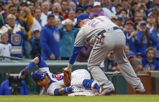 MLB: New York Mets at Chicago Cubs