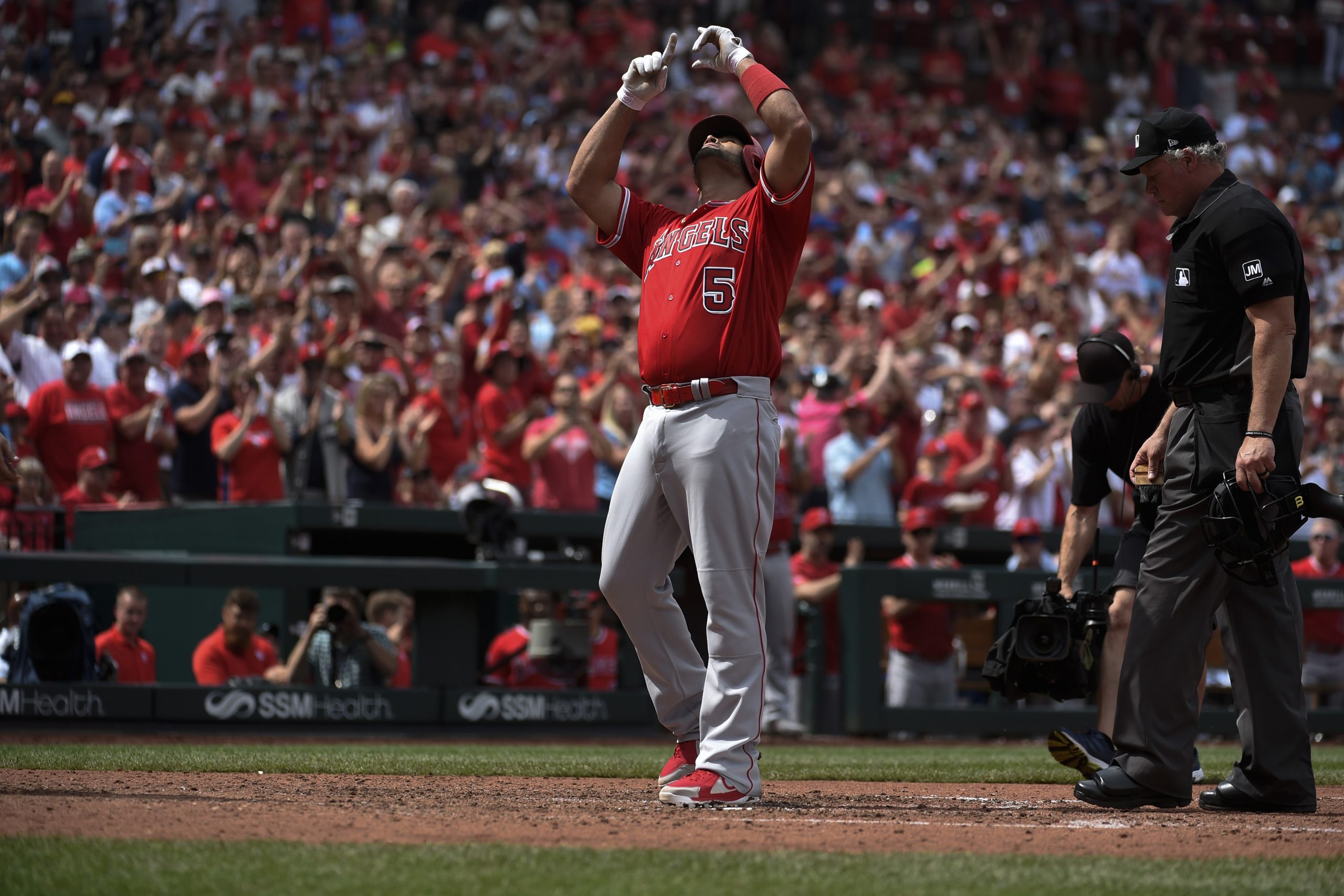 MLB: Los Angeles Angels at St. Louis Cardinals